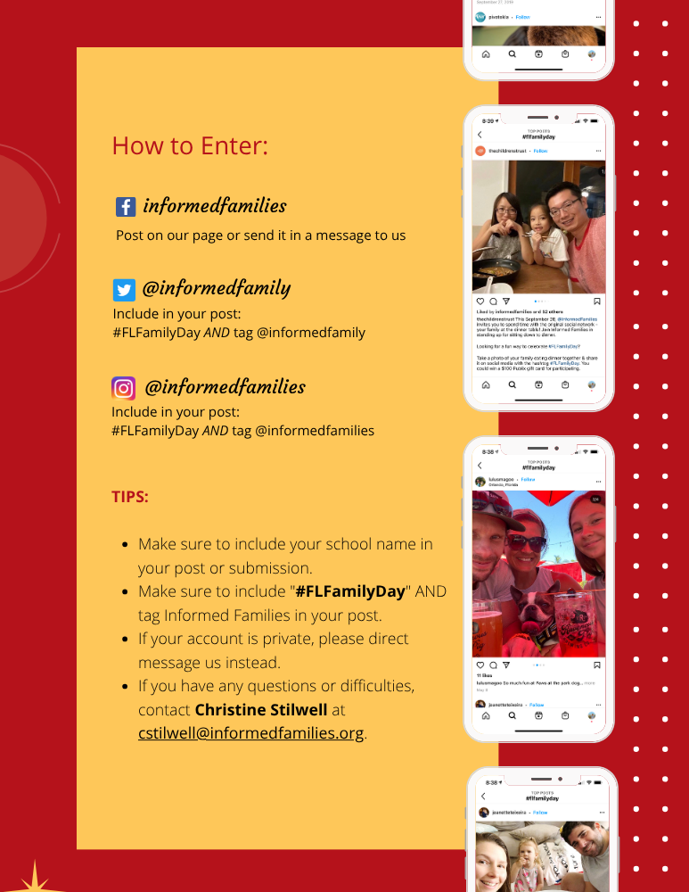 Family Day Photo Contest Flyer 2025 2