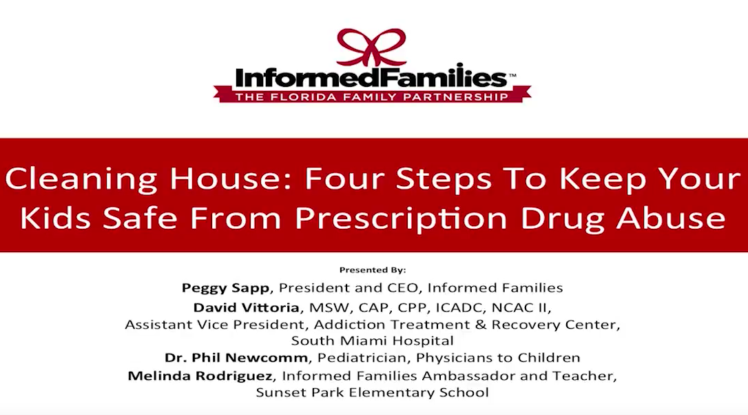 Cleaning House: Four Steps To Keep Your Kids Safe From Prescription Drug Abuse