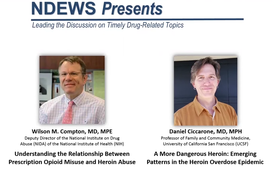 NDEWS Presents: The Relationship Between Prescription Opioid Misuse & Heroin Abuse (3/28/16)