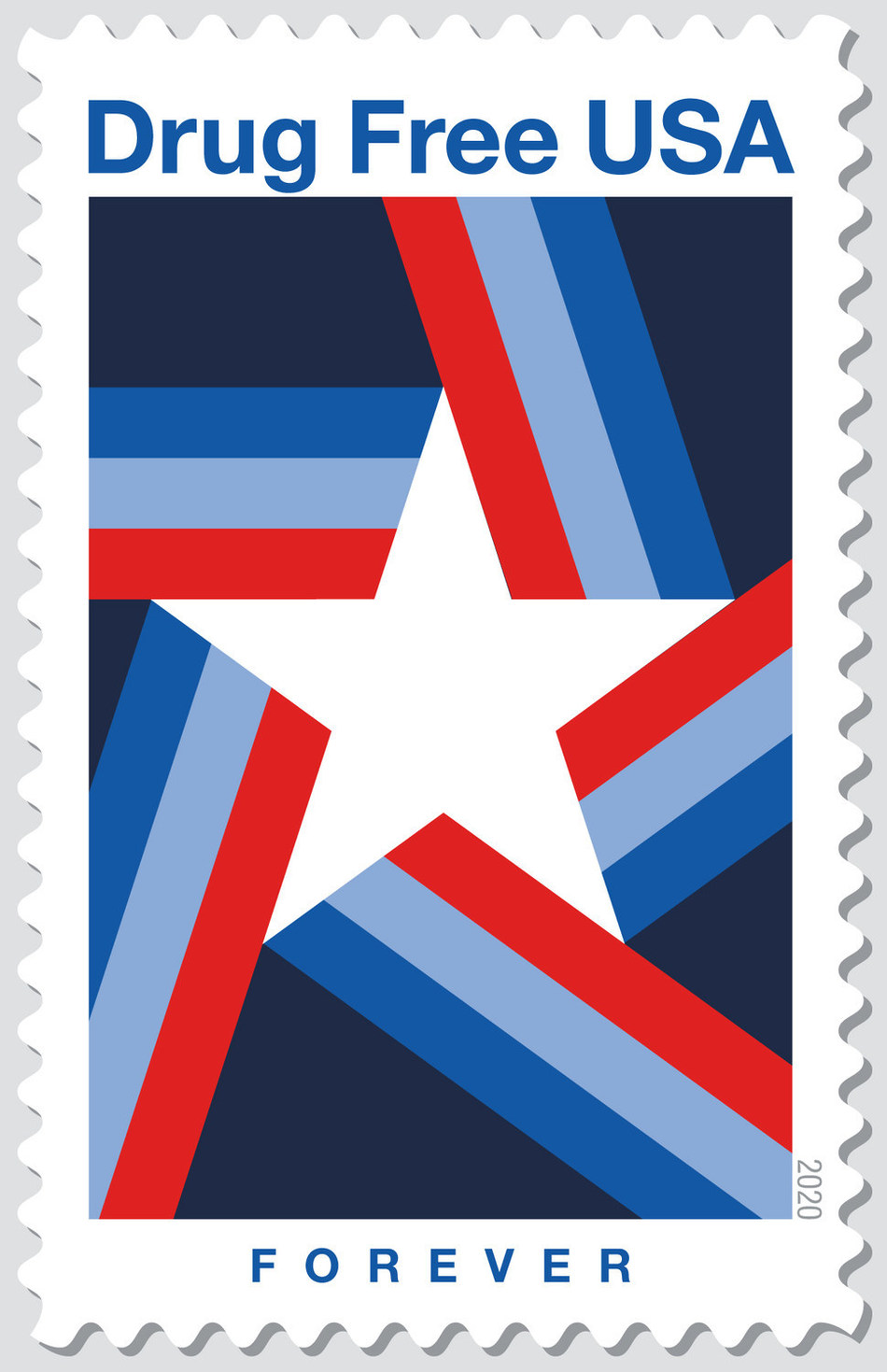U.S. Postal Service Reveals New Drug Free USA Forever Stamp